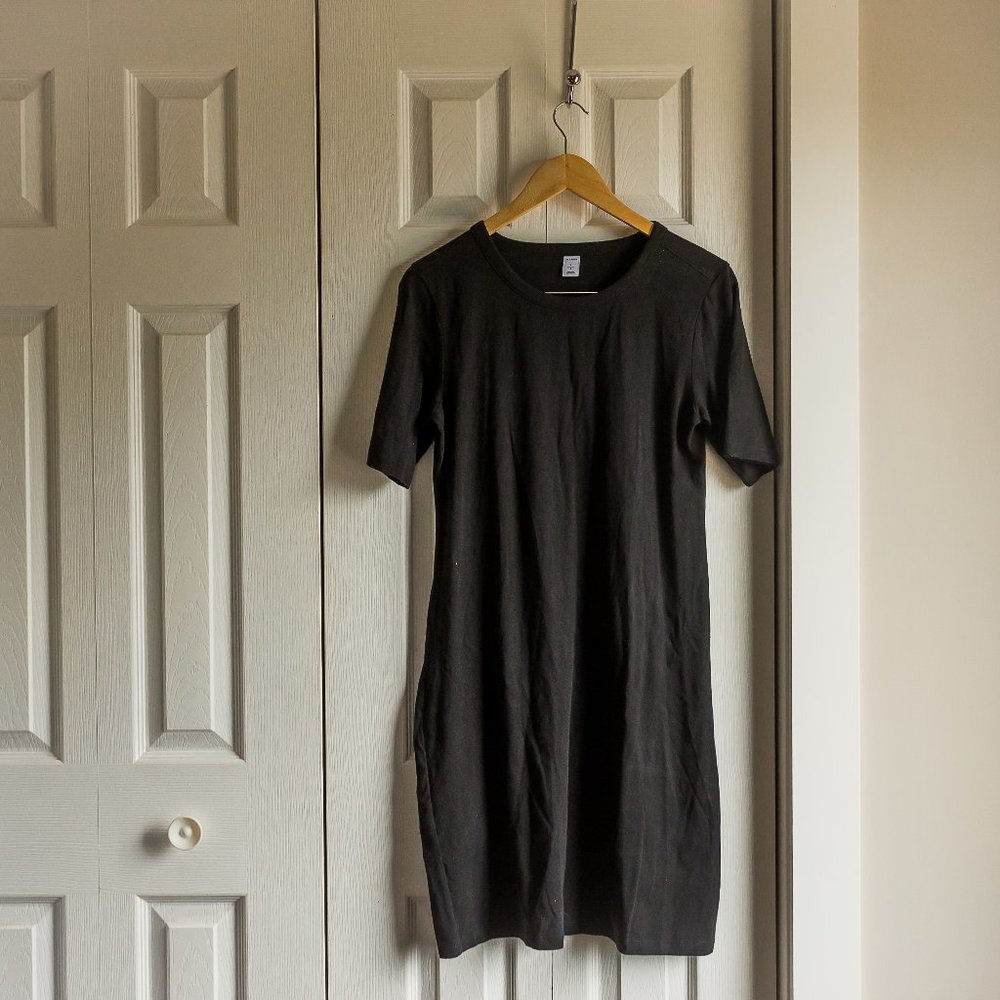 Black Tshirt Bodycon Old Navy dress